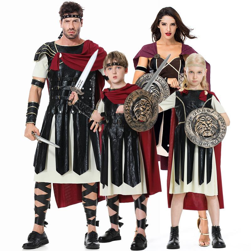 New medieval knight suit, Spartan warrior cosplay performance costume, Roman gladiator costume, stage performance costume