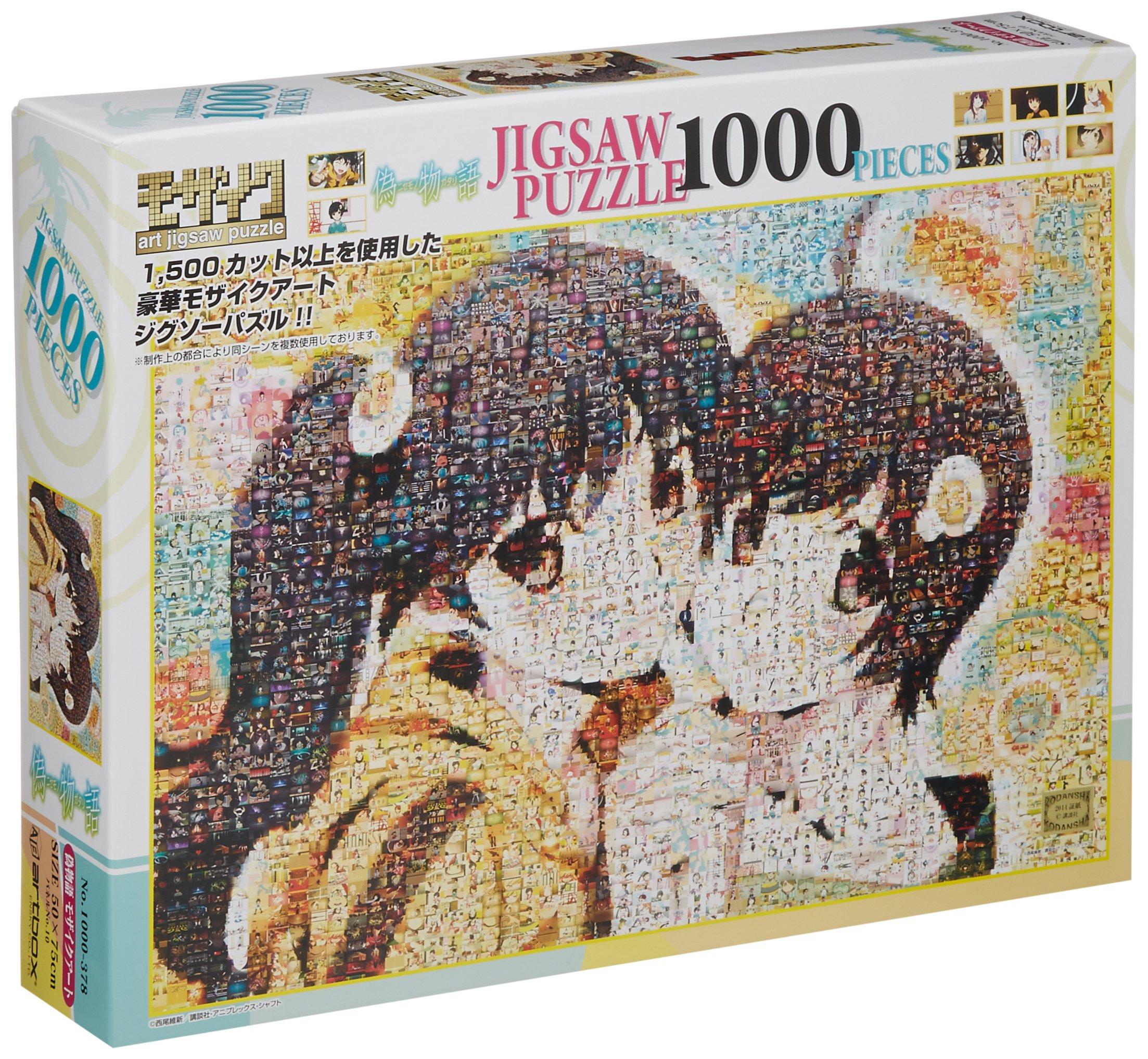 

пазл Nisemonogatari Мозаичное искусство 1000 деталей (50x75cm)