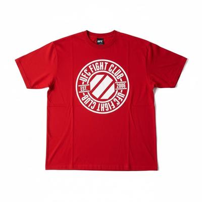 UFC Fight Club T-Shirt Herren XL Extra Groß Rot MMA T-Shirt Tee Tultex