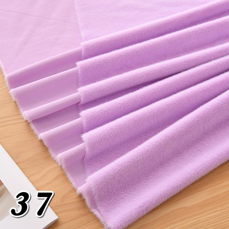 50*40cm Encrypt Imitation Rabbit Fur Fabric Thicken Plush Counter Background Clothing Fabric Handmade DIY Sewing Doll Fabric
