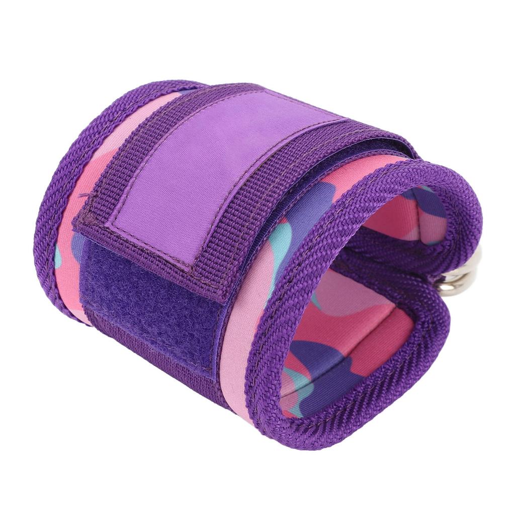 Ankle Cuff Double D Ring Adjustable Comfortable Fit Ankle Cable Straps for Workout Booty Workout