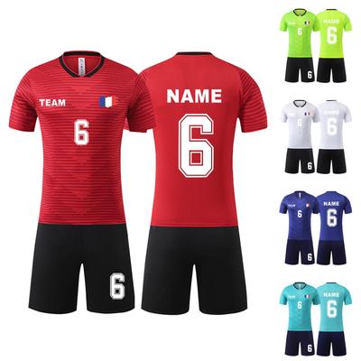 Personalised Shirts Kit Mens Girls With Name Number Custom Football Jerseys For Boys Training Suit
