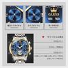 OLEVS Mechanical Automatic Moon Phase Watch Stylish Skeleton Waterproof Popular Luminous Watch for Men