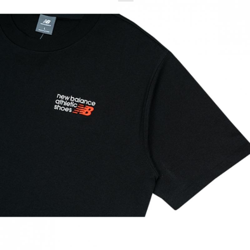 New Balance Uni AThleTics Graphic ShorT Sleeve T shirT Nbnef22461 19