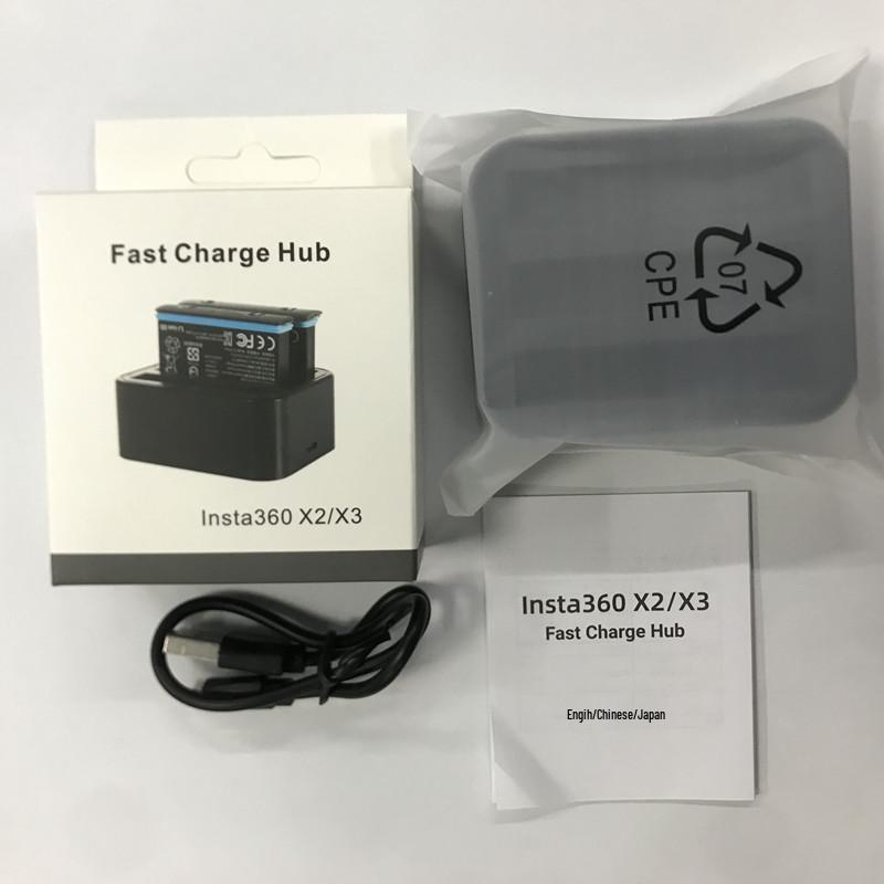 Insta360 X3 Waterproof Accessory Set: Case, Film, Silicone Frame, & Storage Bag