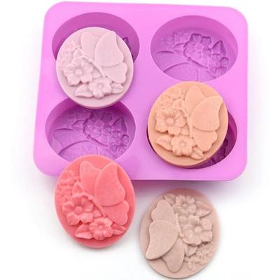 Butterfly Silicone Square Silicone Mold Supplies Craft Soap Mould Decorating DIY Handmade Candle Mold