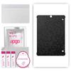 apgo Skin Sticker Film Foil Vinyl for the BACK Compatible with Samsung Galaxy Tab S2 9.7, Scratch-resistant, Easy To Install - Black Honeycomb