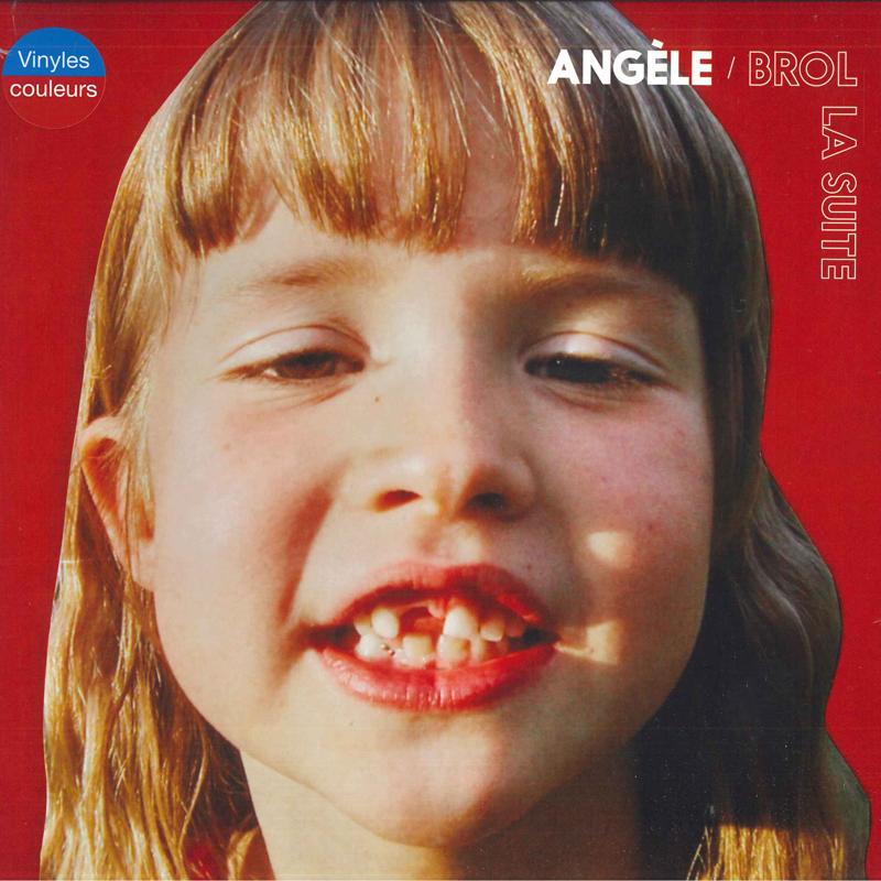 LP Record ANGELE - Brol La Suite (Red Marbled & Blue M 0833245 ANGELE VL 2022 France Pop