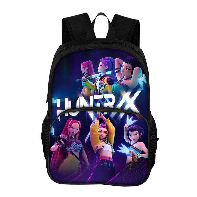 Hunter Witch Group Kpop Backpack With Breathable Polyester Durable Material For School Students