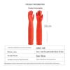 Dongfanghong 55CM Long Sleeve Heavy Duty Chemical Resistant Rubber Gloves