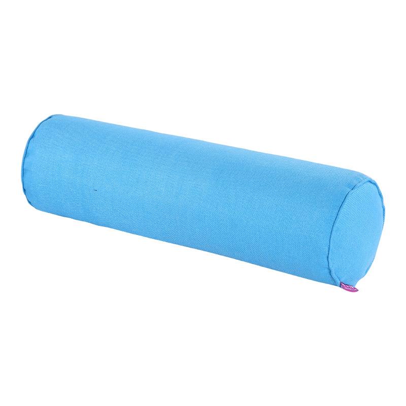 Hot Polyester Fiber Body Pillow Cover (No Filling) Empty Round Bolster Pillowcase Bed Sofa Neck Back Waist Support Cushion Cover