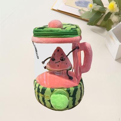 Fruchtsaft Plüschtier Gefüllt für Die Folgende Kreative Comic-Party Drehende Zeichentrickfigur