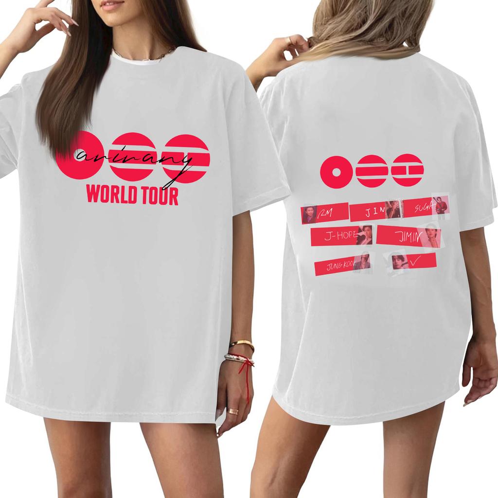 Women's Casual Letter Print Short-sleeved Top T-shirt