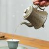 250ml Authentic Yixing Raw Ore Crab Shell Green Mud Three-legged Purple Clay Teapot Handmade Household Kung Fu Teaset Customized
