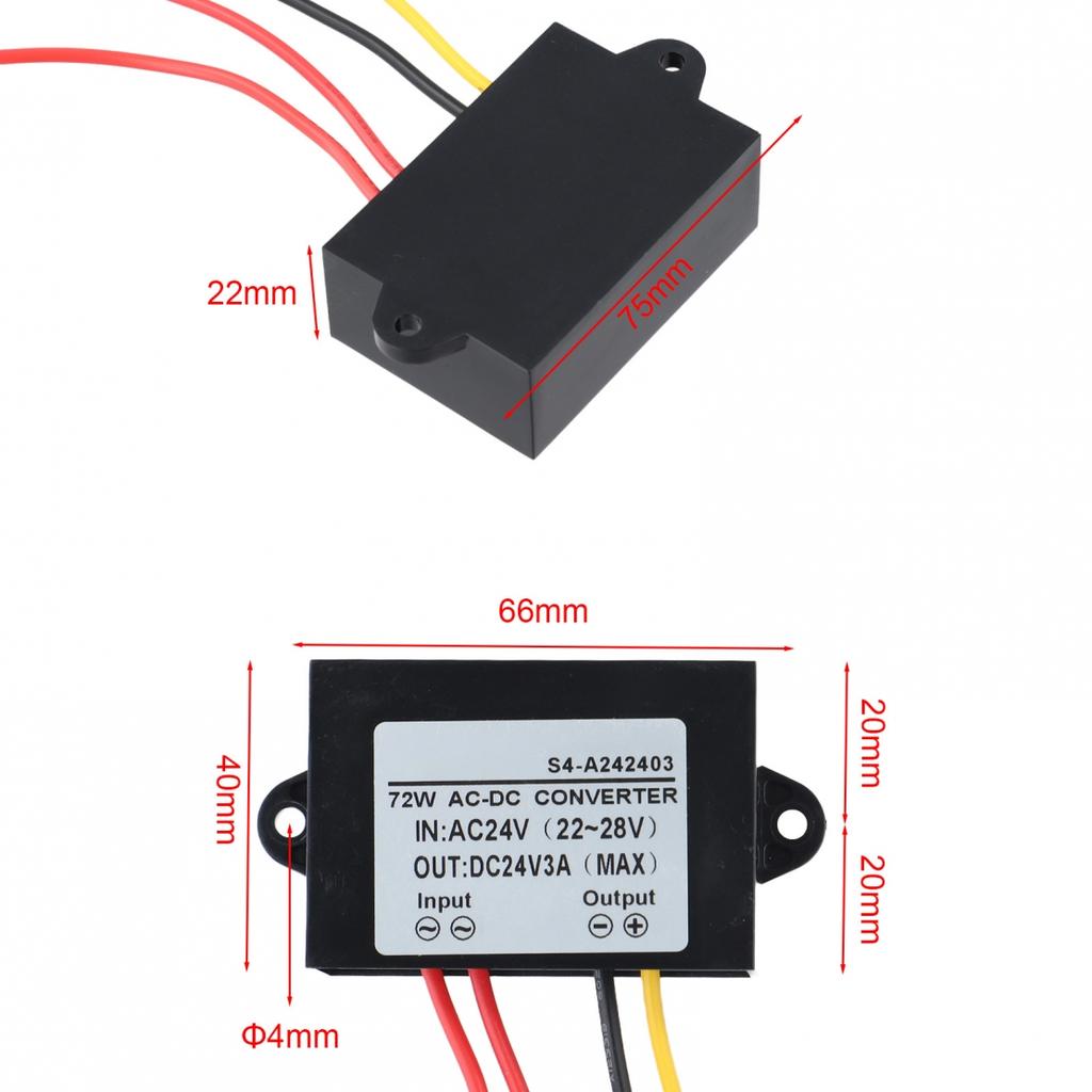Elegant design Vanntett AC til DC strømforsyning for ulike bruksområder