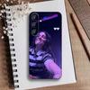 A-Singer Billie Eilish  Phone Case For Samsung Galaxy A73,A21s,A22,A31,A52,A53,A71,A41Soft Black Shell