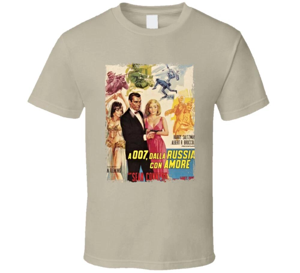 From Russia With Love Italian Movie Fan T Shirt