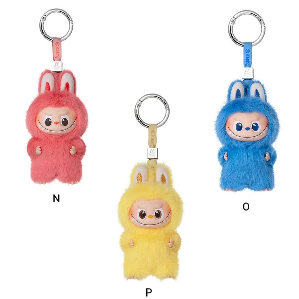 [Single, Authentic, Unopened] POP MART THE MONSTER PIN FOR LOVE Series Plush Pendant (N-Z) Popmart Mini Labubu Rabubu 4.0 Lovebu Keychain