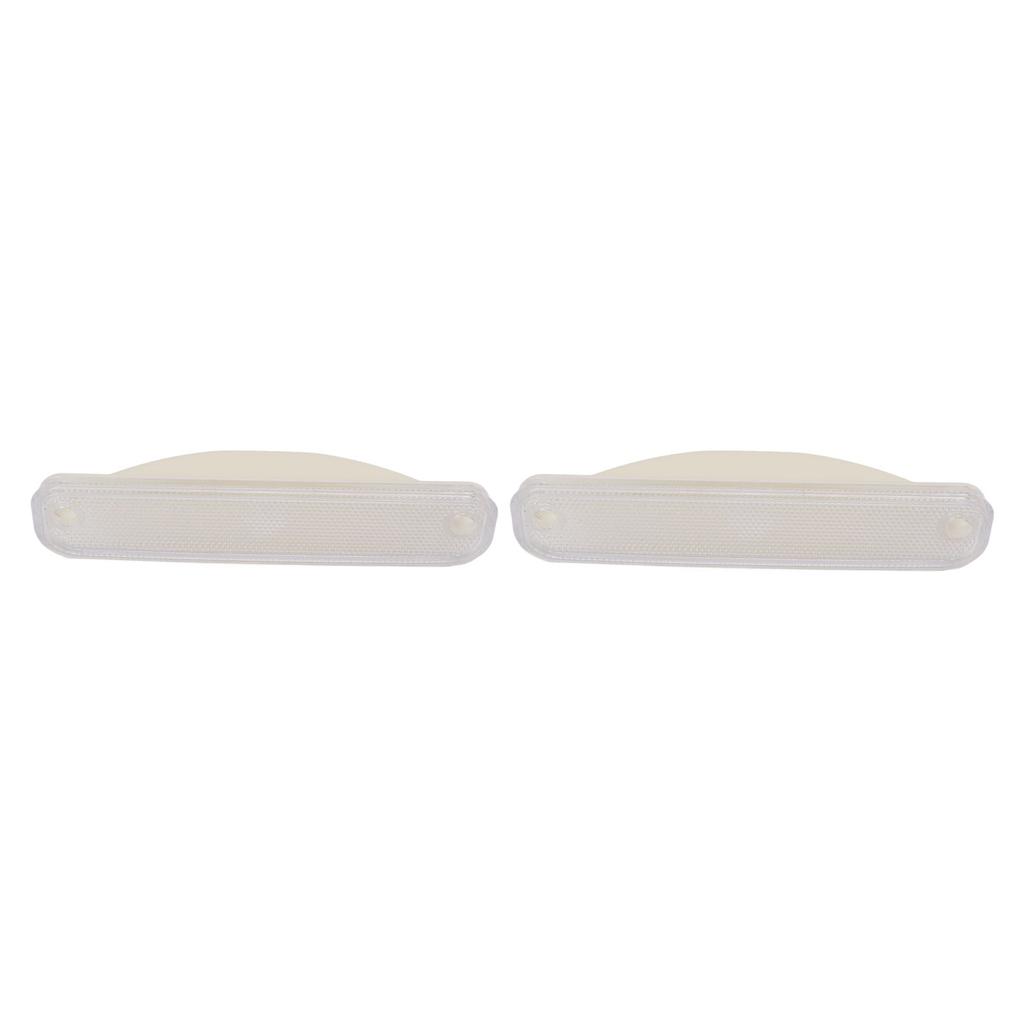 Pair Front Signal Side Marker Light Cover Lens 6270434 Replacement for Pickup Truck 1973‑1980
