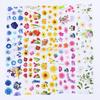 Rose Flowers Nail Design Stickers Daisy Nail Art Foil 10 Sheets Flower Nail Foils  Spring Summer