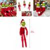 Christmas Grinch Doll Decorations Soft Comfortable And Perfect As Holiday Ornaments And Gifts