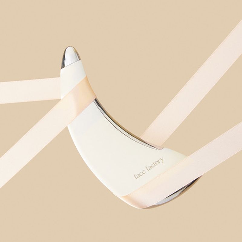 FACE FACTORY Gua Sha + Galvanic 2-in-1 Massager Gua Sha