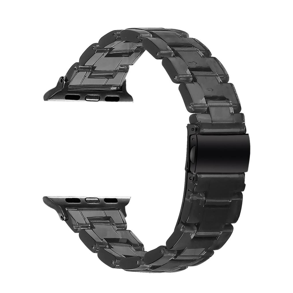 "Ühilduv vaigust ja kummist rihm Apple Watchi jaoks 42mm/46mm"
