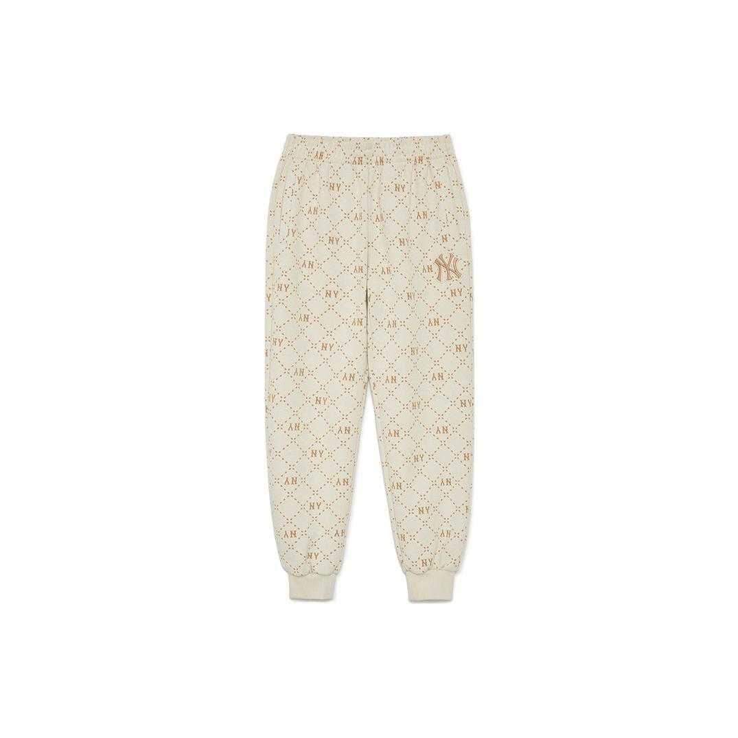 MLB Casual Pants Unisex Dark Cream 3APTM0134-50CRD S