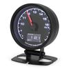 2.5inch 62mm Voltmeter with Bracket Holder 8~18V Voltage 7 Color Backlight VOLT Meter for Gasoline Engine Auto Car 12V