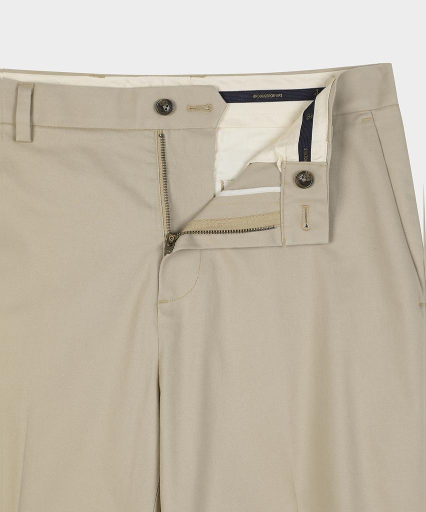 BROOKS BROTHERS Slim Fit Cotton Stretch Advantage Chino (British Khaki) (Bbpcmfz501)