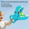 Shooting Dinosaur Themed Toy With Rubber Projectiles Target For Gift Children