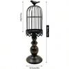 Decorative Birdcage Candle Holder, Vintage Candle Stick Holders, Wedding Candle Centerpieces For Tables, Metal Candlestick Holder Home Decor