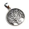 [World Accessories Carmelo] Christian Tree of Life Sterling Silver 925 Pendant Top
