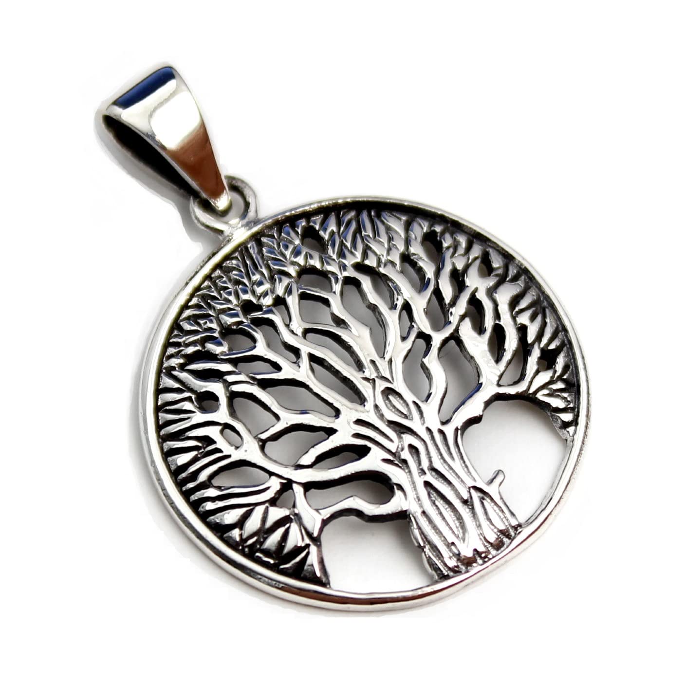 Accessories Christian Tree of Life Sterling Silver 925 Pendant Top [World Carmelo]