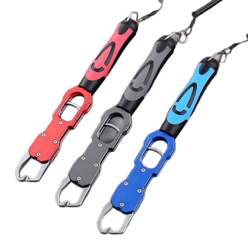 Multi-Functional Fish Lure Pliers Set with Scale and Extended Handle Gripper for Large Fish