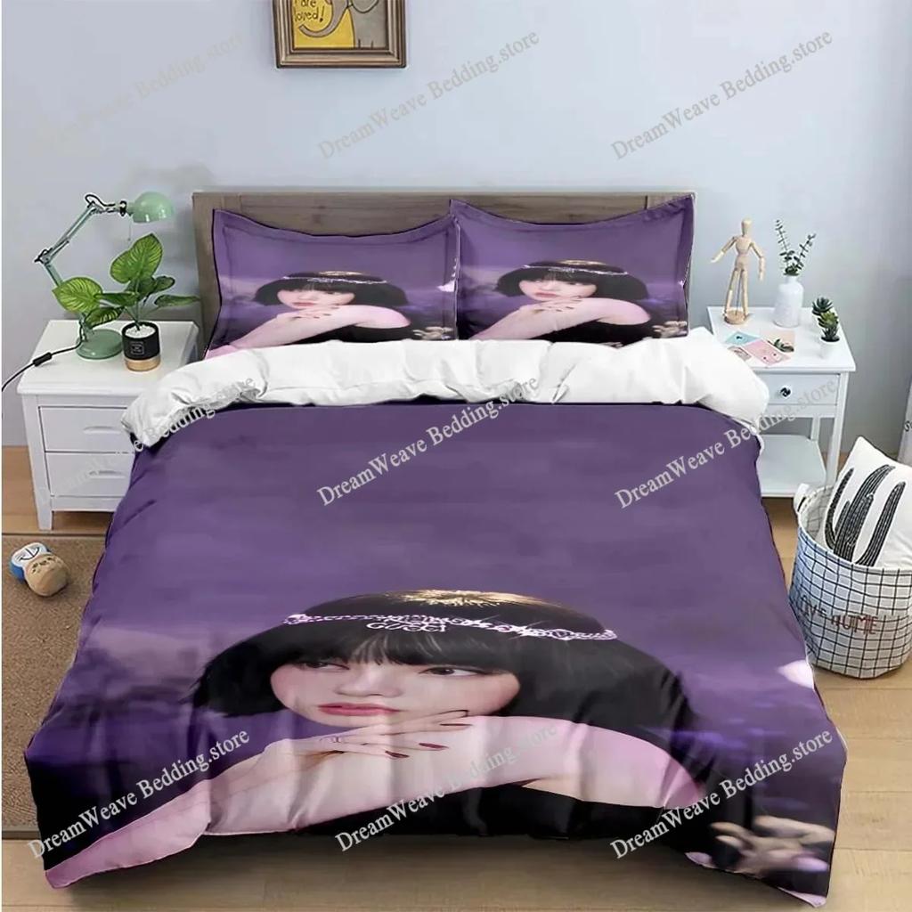 Exquisite Singer E-Eunha Fashion Anime Digital Printing Bedding Set Duvet Cover Comforter Bed Youth Kids Girl Boys Gift741