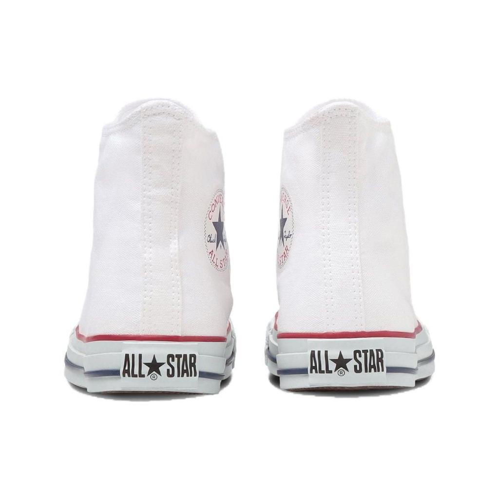 Converse Canvas All Star Hi Comfortable Durable Lightweight High-Top Sneakers Unisex Sneakers White 32060183