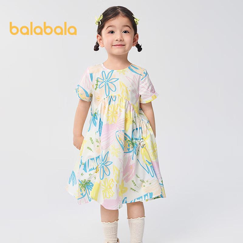 Летнее платье-принцесса для девочек Balabala 80