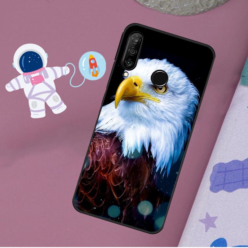 Eagle Hawk Bird Animal For Huawei Nova Y72 Y73 Y60 Y70 Y90 Y61 Y91 7i 8i 11i 12i 12s 9 10 SE P20 P30 P40 Lite Case