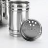 Salz-/Zuckerflasche, drehbarer Deckel, Mehrzweck-Edelstahl, 1 Stück, Küchenhelfer, Gewürz-/Pfefferstreuer, Gewürzglas, Gewürzdose