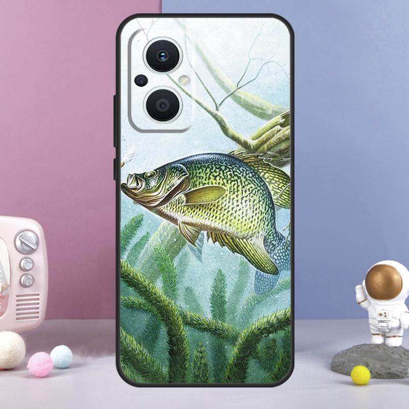 Fish Fishing Funda For OPPO Reno 12 F 11F 13F 14F 10 11 13 14 Pro 7 8 Lite OPPO Find X9 X6 X5 X8 Pro Case