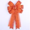 Thanksgiving Celebration Ribbon Bowknot Decorations Party Hangings Ornament