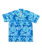 Stylish Aloha Shirt for Short Summer Casual Kariyushi Patterned Open Hawaiian Loose Cotton Sky Men, Sleeve, Wear, Wear, Shirt, Collar,
