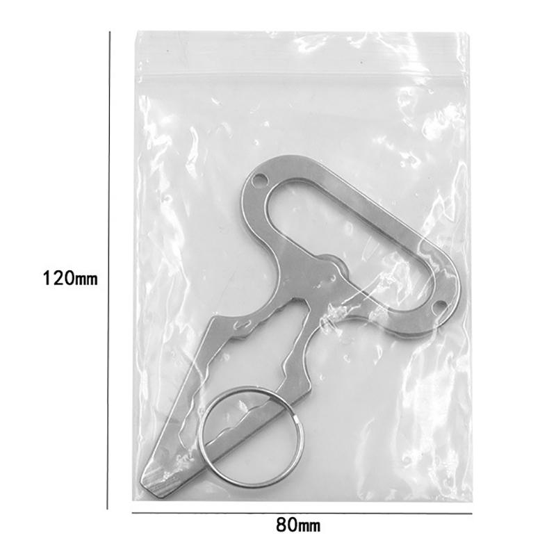 Outdoor Camping Supplies Stainless Steel Edc Spike Wrench Multifunctional Tool Portable Bottle Opener