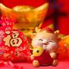 Resin Chinese Dragon Statue 2025 Cute Dragon Statue For Dashboard Decorations Chinese New Year Decor Creative Resin Mascot