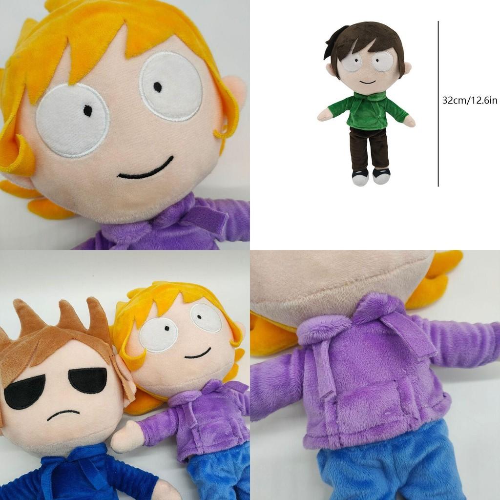 Adorable Eddsworld Plush Cartoon Doll Indoor Plush Toy Featuring Soft And Comfortable Fabric