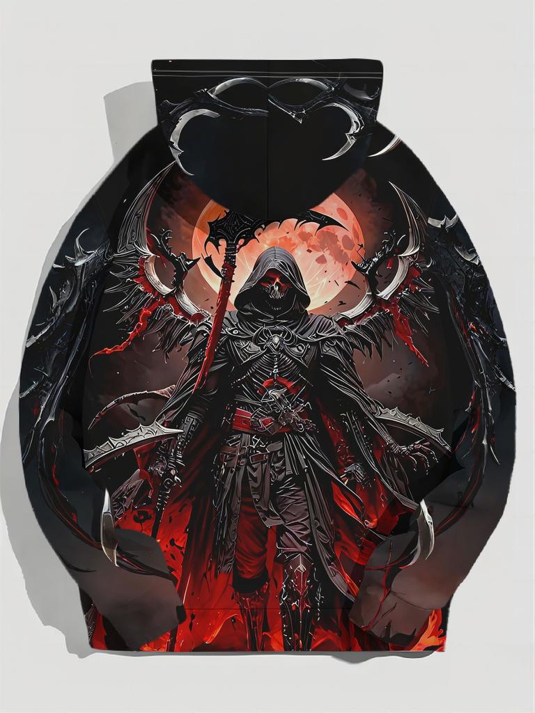 Herren-Hoodie mit normaler Passform, Kängurutasche und verstellbarem Kordelzug, ideales Freizeitgeschenk für Herbst- und Winter-Streetwear