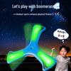 Luminous Boomerang Frisbee: Soft Returnable Flying Disc for Kids