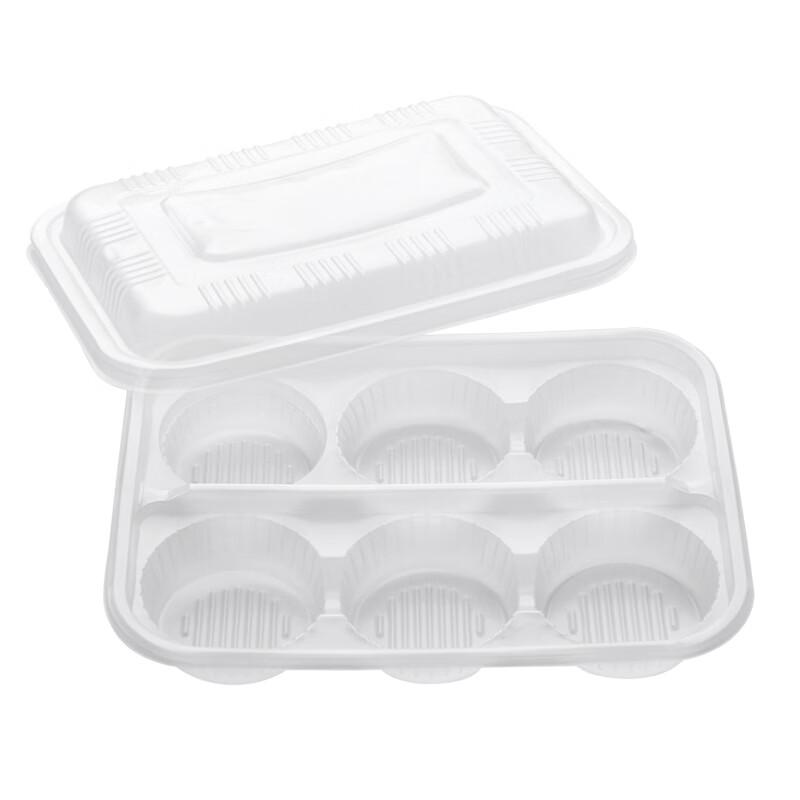 Disposable 12-Grid Steamed Bun/Dumpling Takeout Containers