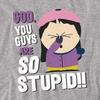 South Park Unisex Adult So Stupid T-Shirt